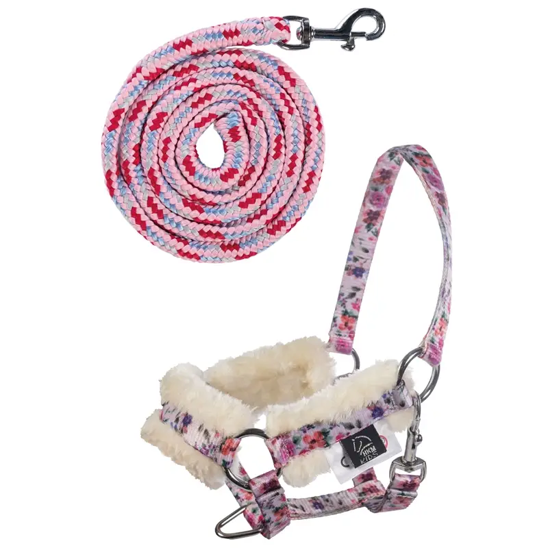 Billig HKM Halfter & Strick für Hobby Horse, Set für Kinder, Zubehör für Steckenpferd, print