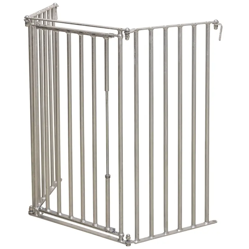 Preisknaller Aufsatz für Wandraufe SlowFeed Plus aus Metall verzinkt mit Fronttür und ca. 25kg Heuvolumen