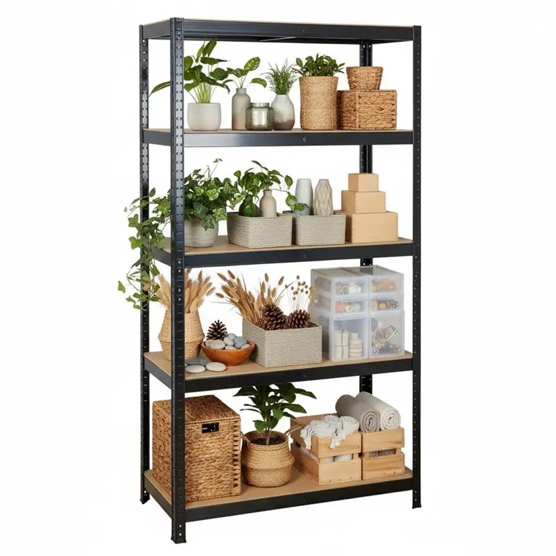 LandXpert Schwerlastregal 180x90x40cm, 875kg, Lagerregal, Kellerregal, 5 Böden, schwarz Bestpreis