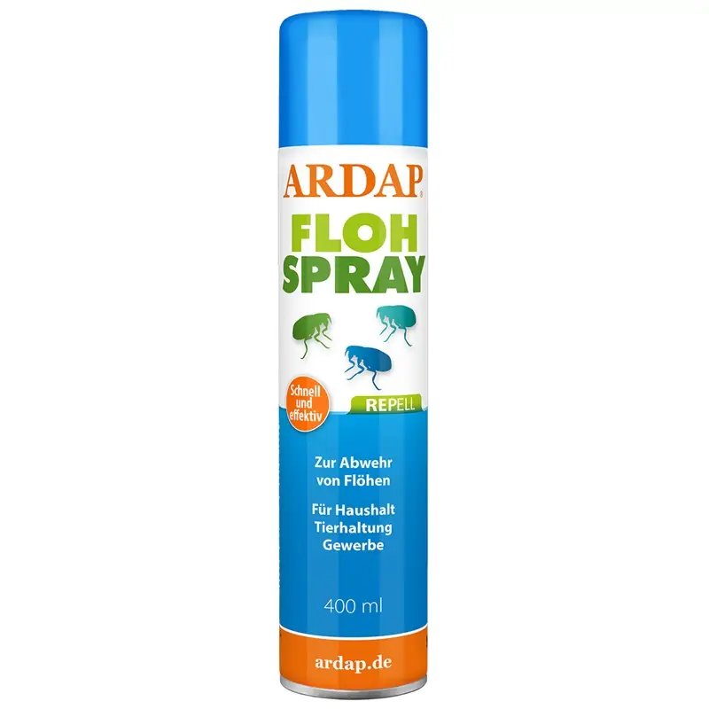 ARDAP® Repell Flohspray 400ml - zur Abwehr von Flöhen im Haushalt, Tierhaltung & Gewerbe Online Kaufen