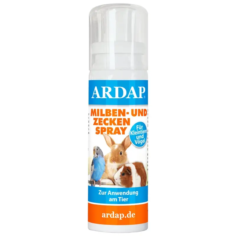 ARDAP® Milben- und Zeckenspray 100ml - für Kleintiere & Vögel Angebot