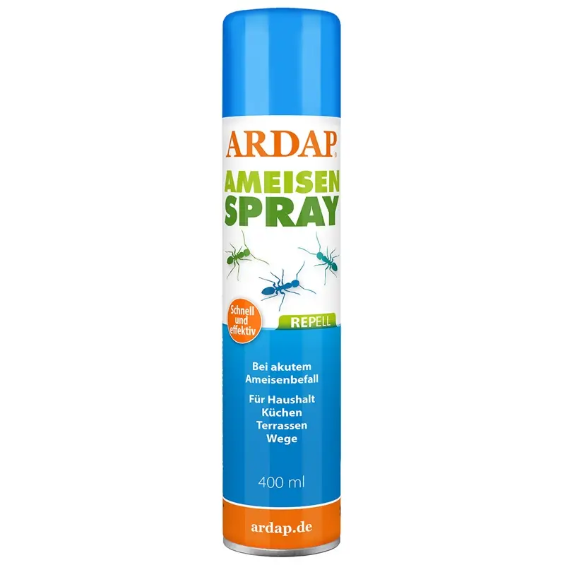 Markenware ARDAP® Repell Ameisenspray 400ml - für Innen- und Außenbereiche