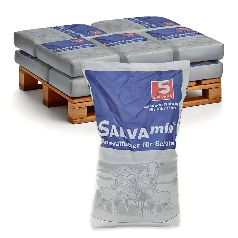 Meistverkauft Salvana SalvaNatur Schafmineral 10x25kg - Mineralfutter für Mutterschafe und Lämmer