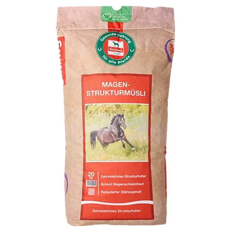 Salvana Magen-Strukturmüsli 20kg - getreidefreies Strukturmüsli für Pferde Sonderangebot