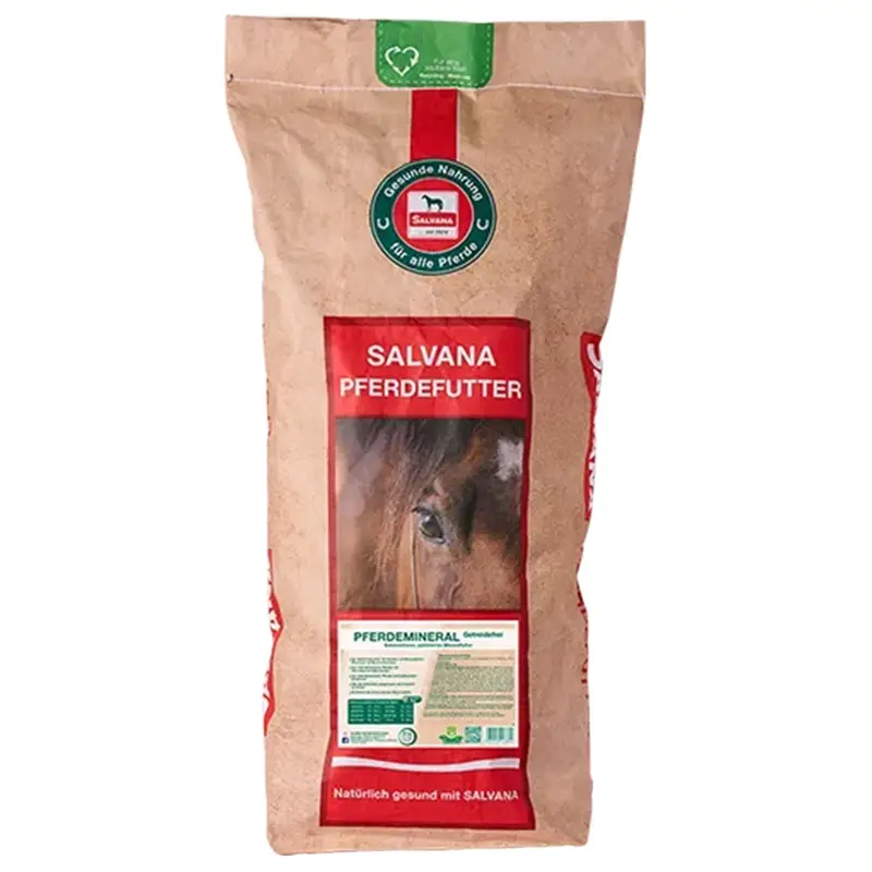 Salvana Pferdemineral getreidefrei 25kg - Mineralfutter-Pellets für Pferde Abverkauf