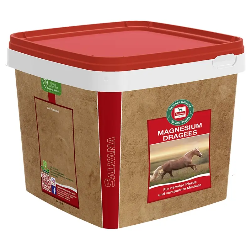 Neue Ware Salvana Magnesium Dragees 3kg - Ergänzungsfuttermittel für Pferde