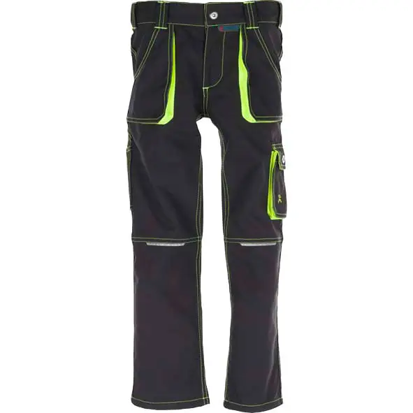 Markenware Kinder Bundhose Planam schwarz Gr. 92