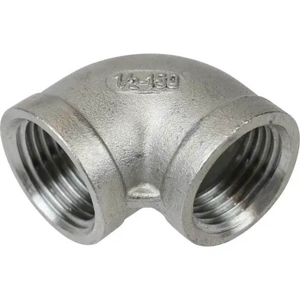 Edelstahl 90° Winkel 1/2" IG/IG Aktuell