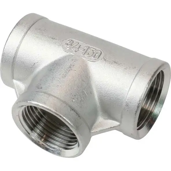 Edelstahl T-Stück 3/4" IG Preisknaller
