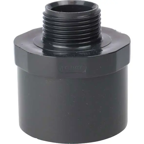 Preiswert PVC Klebemuffe x AG 50/63 mm x 1"
