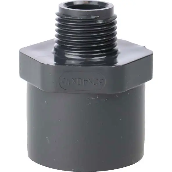 PVC Klebemuffe x AG 32/40 mm x 1/2" (10 Stk) Finale Aktion