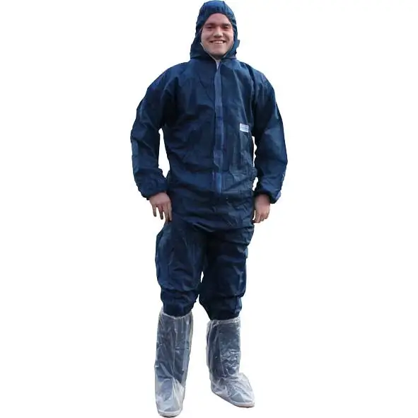 Besucheroverall 1-lagig blau XXL Meistverkauft