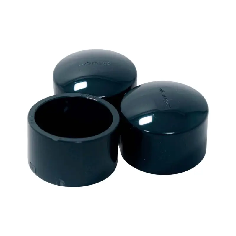 PVC Endkappe 50 mm (10 Stk) Neu