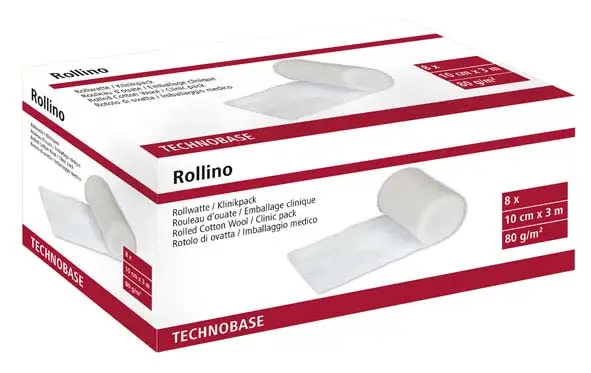 Sofort Bestellen Rollwatte Rollino 10 cm/3 m Klinikpack 8 (Stk)
