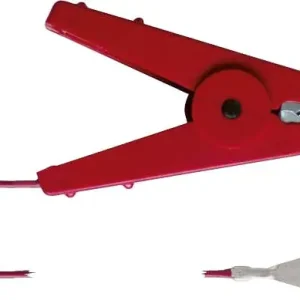 Top-Angebot Zaunanschlußkabel mit Klemme rot