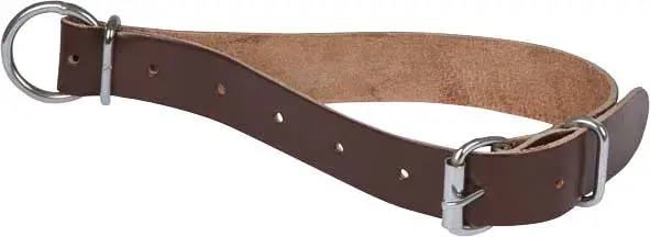 Letzte Chance Halsriemen Schafe Leder 65 cm