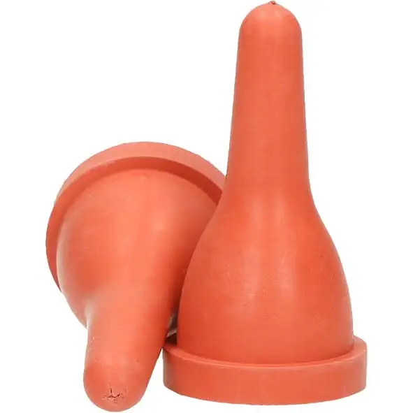 Knallerangebot HIKO Ziegenlämmersauger rot, mittelhart, Kreuzschn