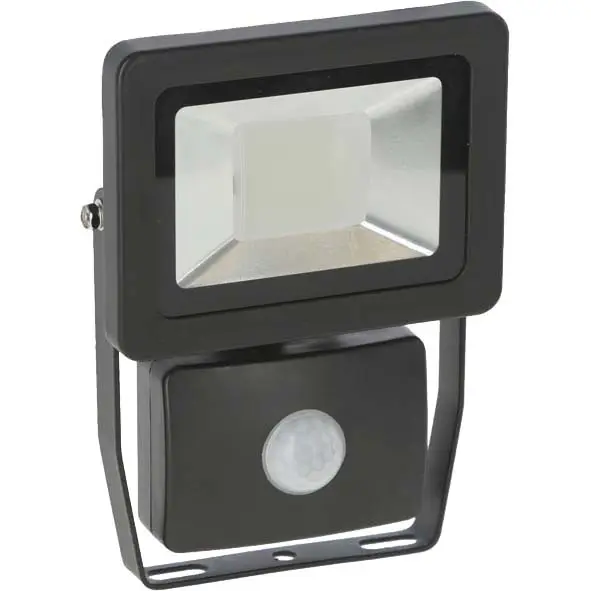 LED Außenstrahler 10 W m. Bewegungsmelder Preiswert