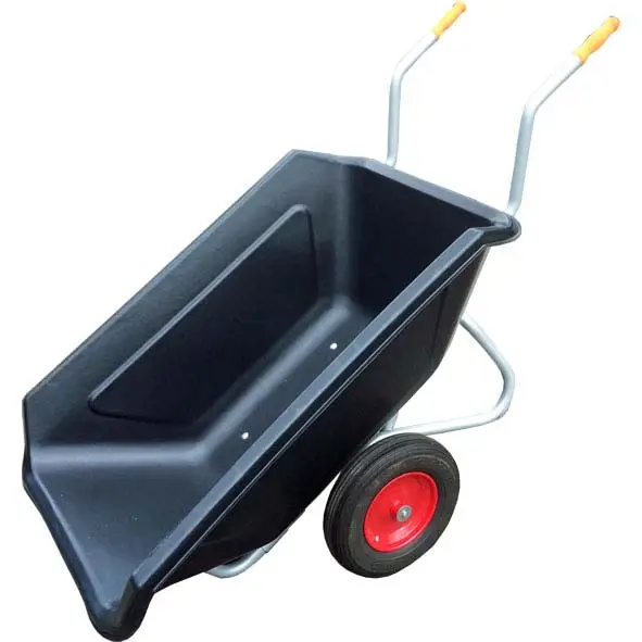 Muldenkarre Maxima 250 l, 2 PU-Räder Geprüft