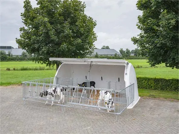 Begrenztes Angebot VDK Calf-O-Tel Umzäunung für Hybrid