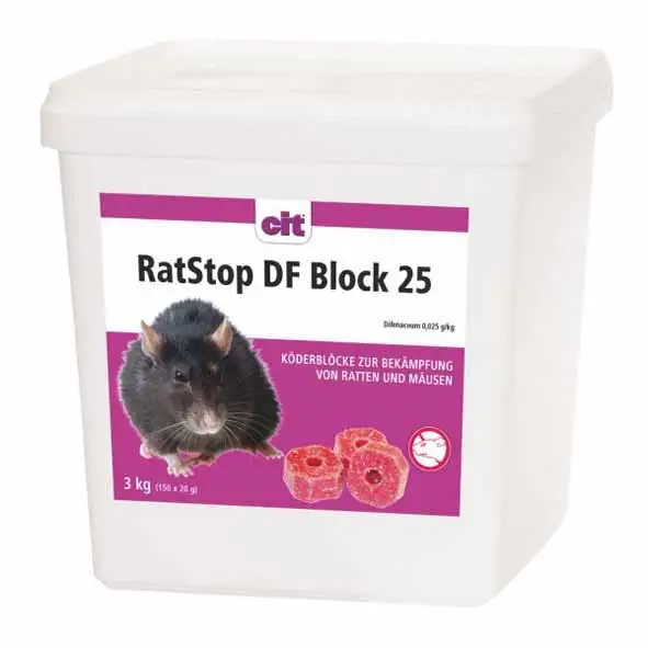 Bestseller RatStop DF Block 25 (3 kg)