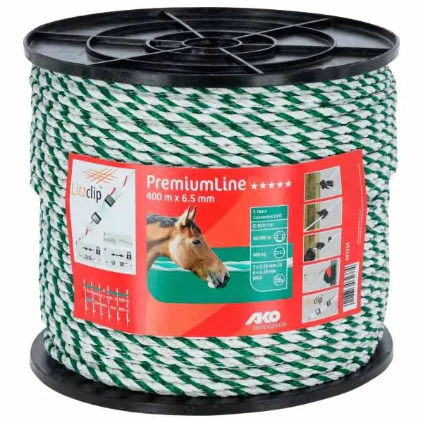 Premium Line Weidezaunseil 6,5 mm (400 m) Meistverkauft