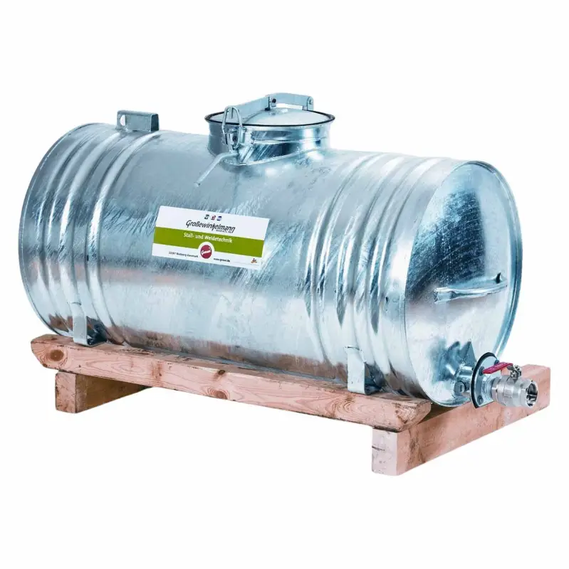 Wasserfass 400 Liter mit Holzkufen Günstig