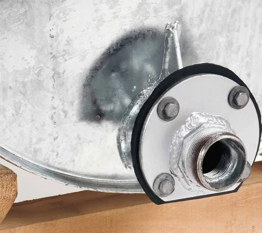 Abverkauf Wechselflansch 160 mm für Wasserfass
