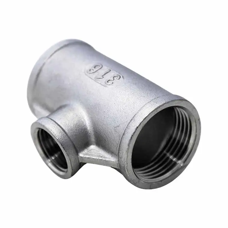 Must-Have Edelstahl T-Stück red. 3/4" x 1/2" IG
